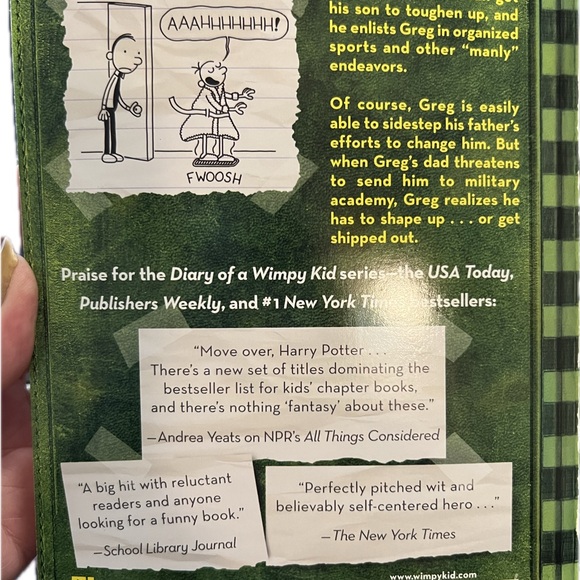 Diary of a Wimpy Kid Book Lot 3 New Cabin Fever The Last StrawDog Days paperback - Picture 4 of 8